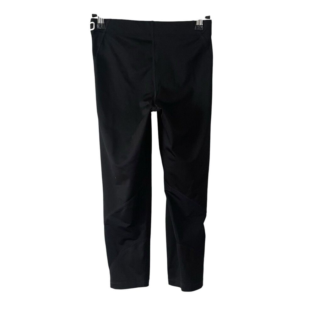 Nike Pro Small Tight Training Leggings Black Solid Cropped Activewear - Picture 9 of 10